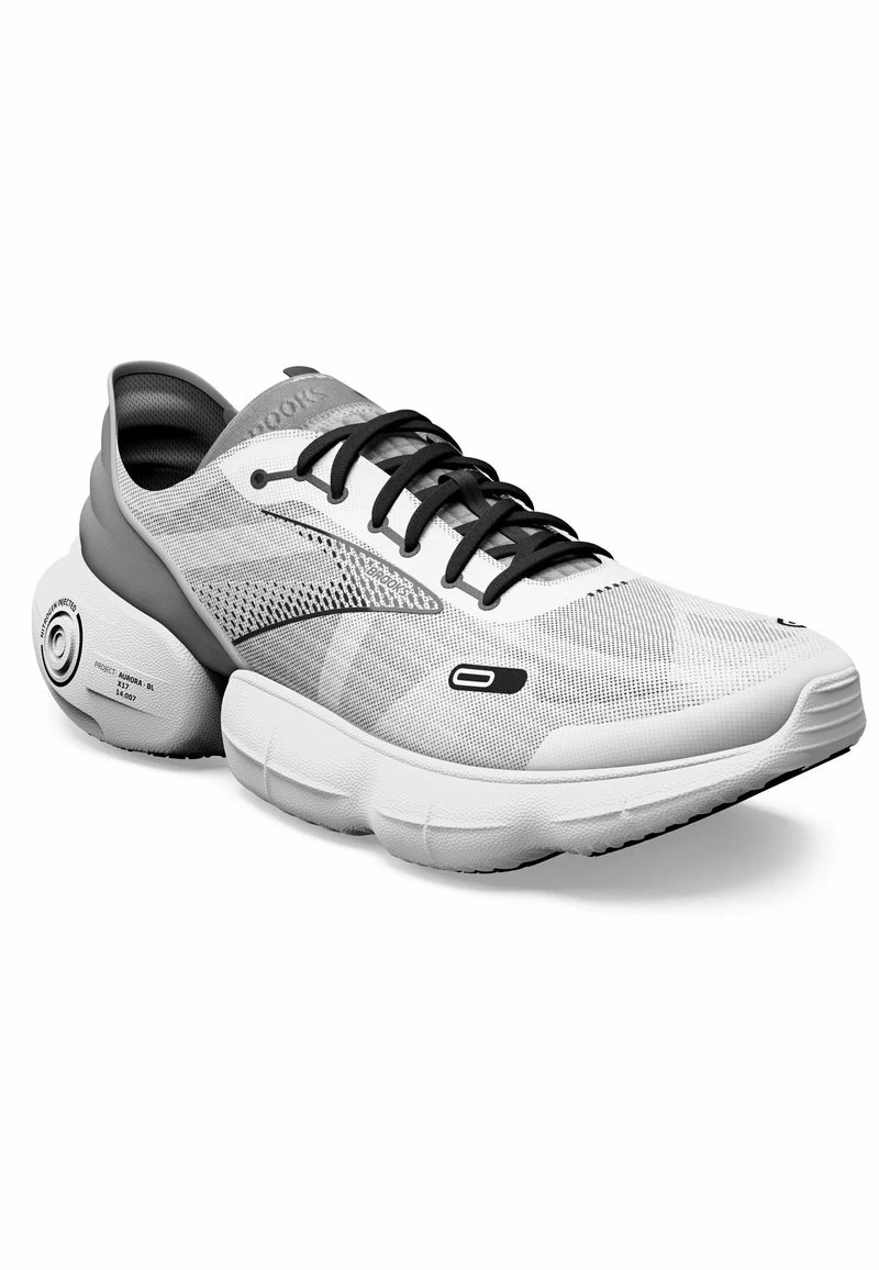 BROOKS AURORA-BL - Laufschuh Neutral - White Alloy Black 2 BROOKS AURORA-BL - Laufschuh Neutral - White Alloy Black – Bild 2