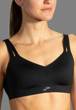 BROOKS Dare Strappy Run Bra - Sport-BH Mit Starker Stützkraft - Black