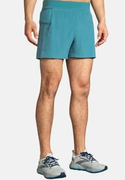 BROOKS SHERPA 5" 2-IN-1 SHORT - Kurze Sporthose - Slate Blue
