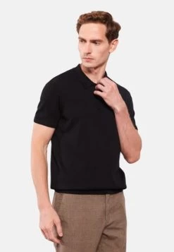 MAKÒ - T-Shirt Basic - Black -Brooks Geschäft b05b0f5055c241acaee2715f16b30882
