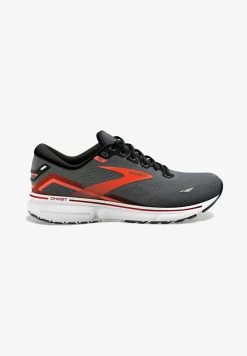 BROOKS GHOST 15 - Laufschuh Neutral - Ebony Black /spicy Orange -Brooks Geschäft b7601f499cde479f98432bb3c1a80420 1