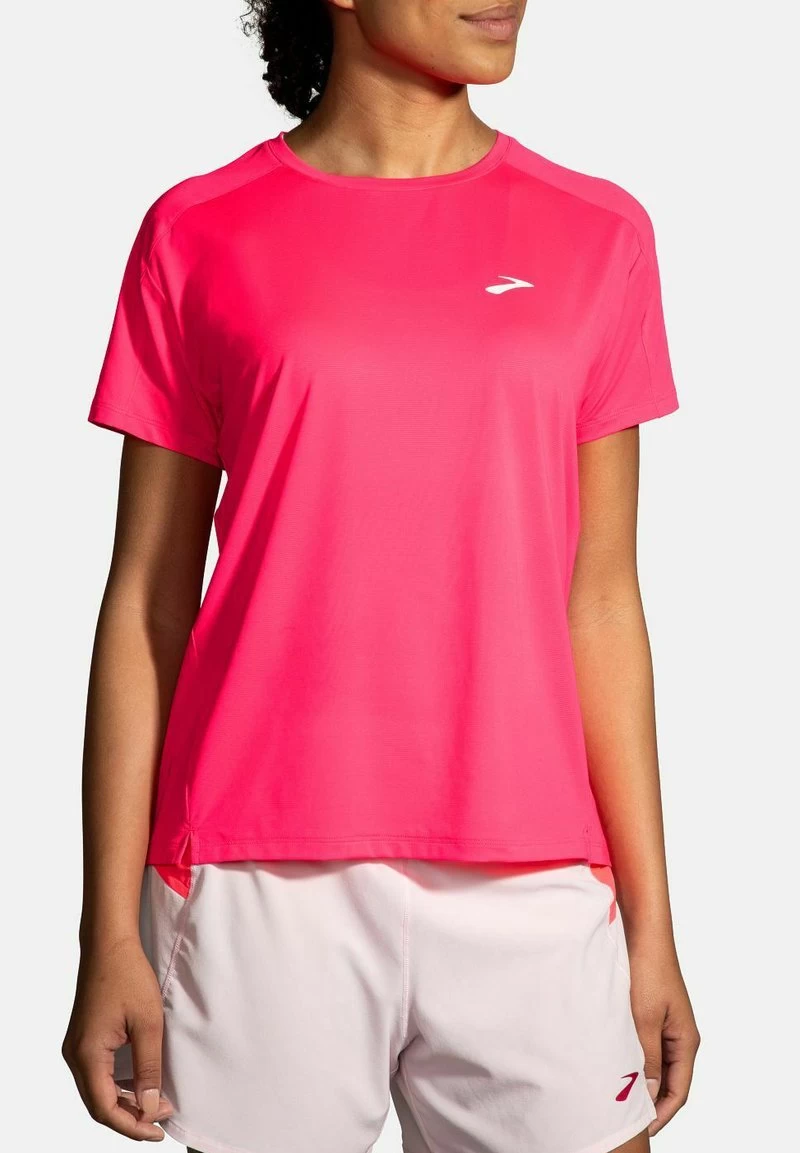 BROOKS SPRINT FREE SHORT SLEEVE 2.0 - T-Shirt Basic - Hyper Pink 3 BROOKS SPRINT FREE SHORT SLEEVE 2.0 - T-Shirt Basic - Hyper Pink – Bild 3