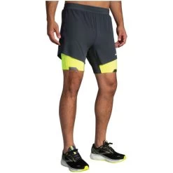 Brooks Run Visible 5" 2-in-1 Short