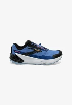 BROOKS CATAMOUNT 2 - Laufschuh Trail - Blue Black Yellow
