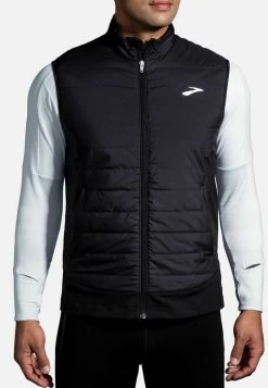 BROOKS SHIELD HYBRID VEST 2.0 - Weste - Black -Brooks Geschäft c313c6d2268e441faefca0cb5148207b 1