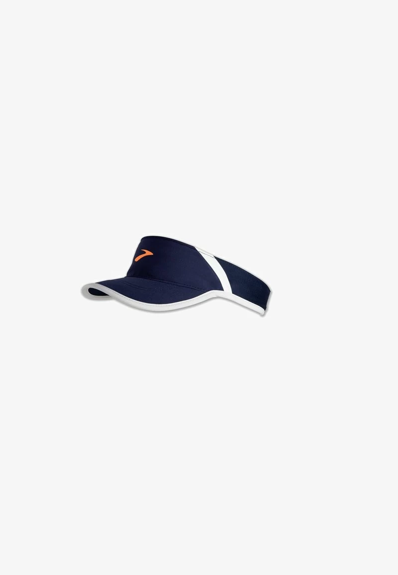 BROOKS BASE VISOR - Cap - Navy Light Peak 1 BROOKS BASE VISOR - Cap - Navy Light Peak