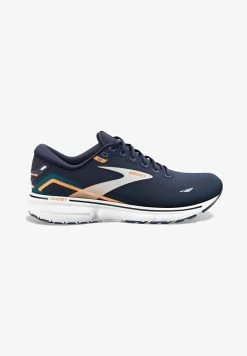 BROOKS GHOST 15 - Laufschuh Neutral - Peacoat/blue Orange Pop -Brooks Geschäft c4742c8ecdda4d358df23ab84e8d0bac 1