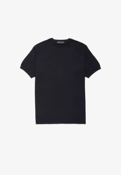 T-Shirt Basic - Navy -Brooks Geschäft c535de2b76d04a97b7372c8c724890f8 1