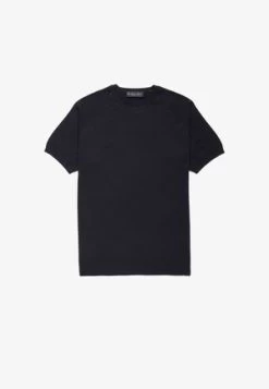 MAKÒ - T-Shirt Basic - Blue Med 11 MAKÒ - T-Shirt Basic - Blue Med -Brooks Geschäft c535de2b76d04a97b7372c8c724890f8 2