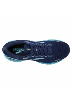 BROOKS GHOST 15 - Laufschuh Neutral - Navy Blue Green -Brooks Geschäft c613d474419f47129cda5d639d709097