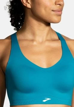BROOKS DARE STRAPPY RUN BRA 2.0 - Sport BH - Lagoon -Brooks Geschäft c69420679932420abaea82aada1e92f4 1
