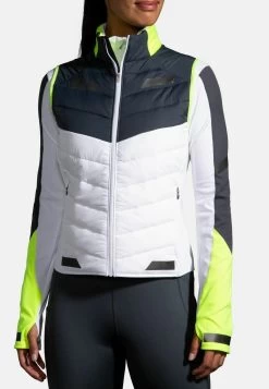 BROOKS RUN VISIBLE INSULATED - Weste - White Asphalt Nightlife -Brooks Geschäft cc2da9c62ee64137a7208067d8d4454e 3