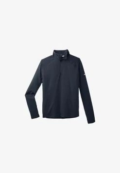 BROOKS DASH 1/2 ZIP - Trainingsjacke - Heather Concrete -Brooks Geschäft ce06f0b7ee22486c8eb9a0859934a899