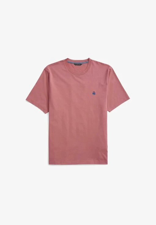 SUPIMA - T-Shirt Basic - Dark Pink -Brooks Geschäft ce133f8f46d54150a583e18ebe05a4ae
