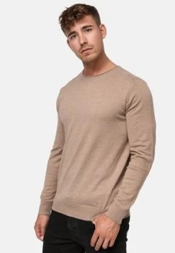 CREW-NECK - Strickpullover - Camel -Brooks Geschäft cfdc7bef082242f3a424f2b6d44e4b8d