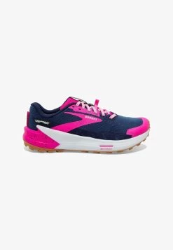BROOKS CATAMOUNT 2 - Laufschuh Trail - Peacoat Pink Biscuit -Brooks Geschäft d49f70537ed04a09adedeedddf759fd4 1