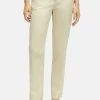 GARMENT WASHED STRETCH - Chino - Natural