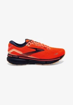 BROOKS GHOST 15 - Laufschuh Neutral - Coral Navy Peach