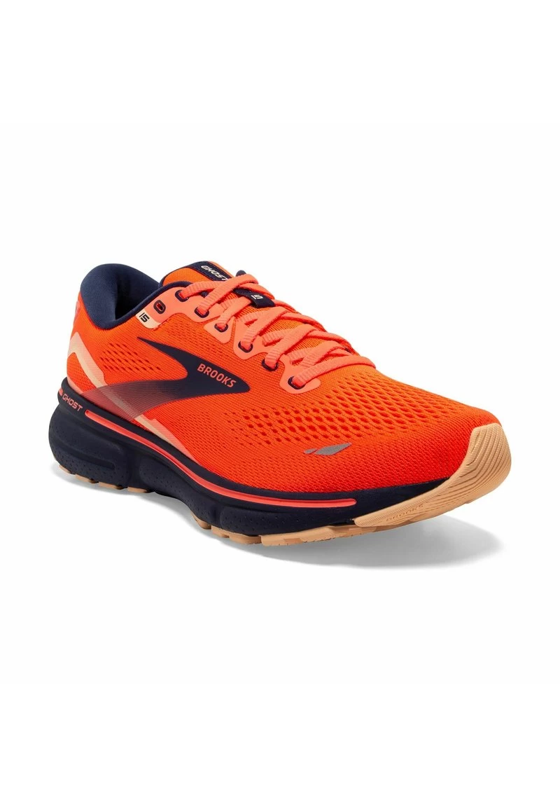 BROOKS GHOST 15 - Laufschuh Neutral - Coral Navy Peach 2 BROOKS GHOST 15 - Laufschuh Neutral - Coral Navy Peach – Bild 2