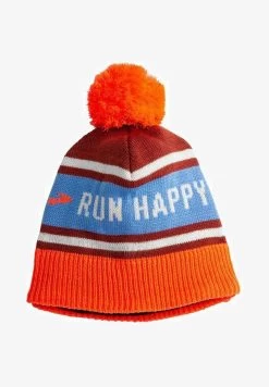 BROOKS HERITAGE POM - Mütze - Run Happy Vivid Flame