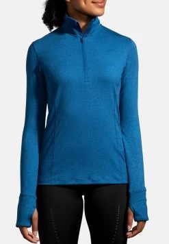 BROOKS DASH 1/2 ZIP - Trainingsjacke - Blue -Brooks Geschäft ea23ae45da304599a454fb442761dda9 1