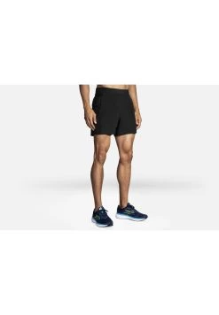 BROOKS SHERPA 5" 2-IN-1 SHORT - Shorts - Black -Brooks Geschäft ebc80abdf64a41ddbcb5333f127997a8
