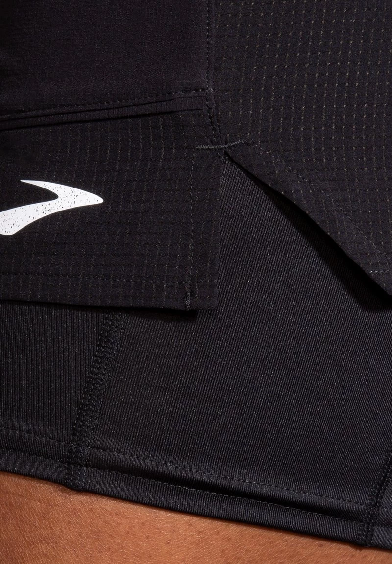 BROOKS Kurze Sporthose - Black 6 BROOKS Kurze Sporthose - Black – Bild 6