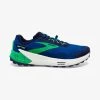 BROOKS CATAMOUNT 2 - Laufschuh Trail - Blue Surf The Web Green