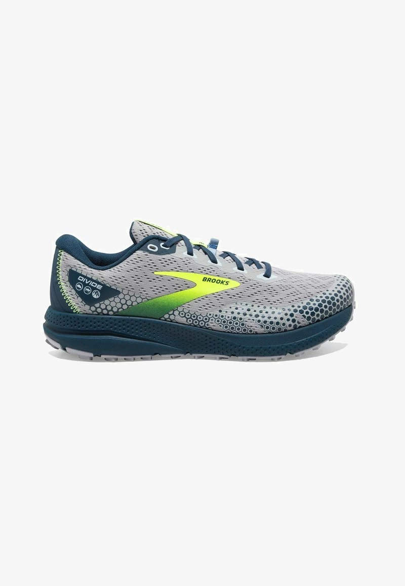BROOKS DIVIDE 3 - Trainingsschuh - Alloy Titan Nightlife 1 BROOKS DIVIDE 3 - Trainingsschuh - Alloy Titan Nightlife