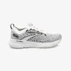 BROOKS GLYCERIN STEALTHFIT 20 - Laufschuh Stabilität - White Black Cream
